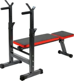 Inklapbare Halterbank Tot 230kg; Vlakke Trainingsbank, Hellingbank, Fitness Bank - Multistrobe -Merkloos Winkel 1092x1200 5