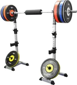 RS Sports Heavy Squat Standaard - Verstelbaar Squat Rack - Haltersteunen - Belastbaar Tot 300 Kg -Merkloos Winkel 1092x1200 9