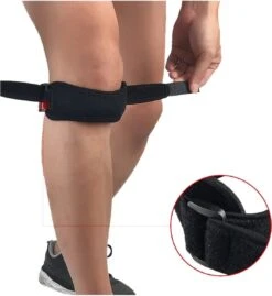 Knie Patella Band - Verstelbaar - Compressie Bandage - Brace - Strap - Kniesteun - Elastisch - Unisex - One Size -Merkloos Winkel 1103x1200 27