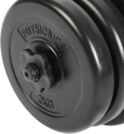 Dumbell - Dumbells Set - 20 Kg - 25 Mm - Kunststof - Zwart -Merkloos Winkel 1104x1200 13