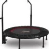 Luxari - Fitness Trampoline Pro - Inclusief Stang En Beschermhoes - 105 Cm Diameter - Opvouwbaar - Belastbaar Tot 150 Kg - Hometrainer - Fitness Trampoline -Merkloos Winkel 1105x1200 10