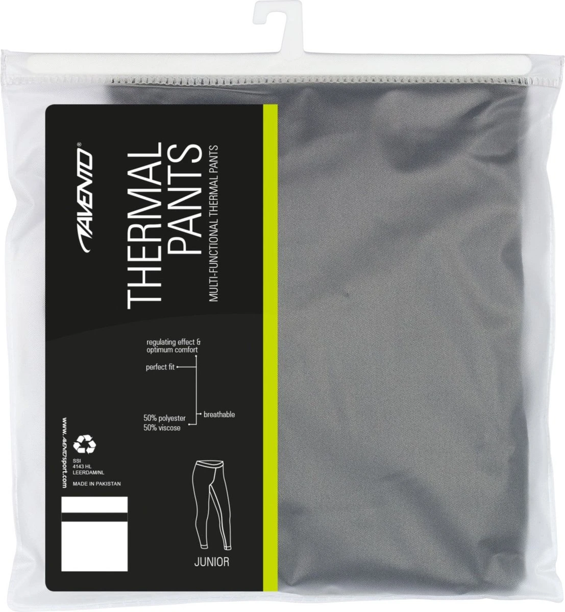 Avento Thermobroek - Kinderen - Zwart - Maat 164 8 Avento Thermobroek - Kinderen - Zwart - Maat 164 - Afbeelding 6