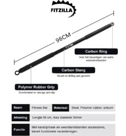 FITZILLA - Weerstandsband - Fitness Elastiek - Resistance Band - Tot 60kg - Halter - Opbergtas 22 FITZILLA - Weerstandsband - Fitness Elastiek - Resistance Band - Tot 60kg - Halter - Opbergtas -Merkloos Winkel 1107x1200 17