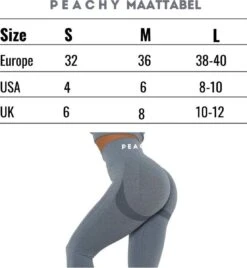 Peachy® Sportlegging Dames Met Top - Sportkleding - Sportbroek - Sportshirt - Sportoutfit - Sporttop - Yoga - Fitness Set - Scrunch Butt - Dames Legging - Fashion Legging - Broeken - Gym Sports - Blauw - Maat S - High Waist -Merkloos Winkel 1107x1200 19