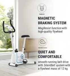 Klarfit Myon Cycle Hometrainer - Fitness Fiets - 8 Standen - Cardio Bike Met Trainingscomputer - Magnetisch Remsysteem - 12kg Vliegwielmassa - SmartCardio Studio Met Tablethouder En Kinomap-app -Merkloos Winkel 1107x1200 20