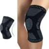 Chibaa - Knie Band - Zwart - Maat: Medium - Unisex - Knie Versterking - Orthopedische Kniebrace Voor Kruisband - Knieband Voor Meniscus - Kniebeschermer - Patella - Compressie Kniebandage Blessure - Sporten - Bescherming -Merkloos Winkel 1113x1200 3