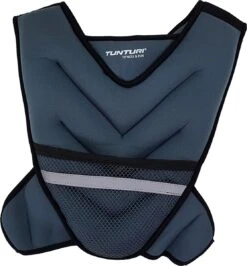 Tunturi Gewichstvest - Gewichtvest - Weight Vest - Gewichtsvest Hardlopen - Verstelbaar - 5kg - Grijs -Merkloos Winkel 1113x1200 8