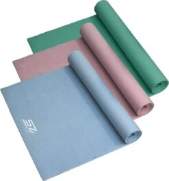 Yogamat - Senz Sports Basic - Roze -Merkloos Winkel 1117x1200 8