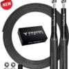 Merkloos Breaking Limits Verstelbaar Springtouw Voor Volwassenen – Speedrope & Jump Rope – Jumping & Skipping Rope – Fitness & Crossfit – Springtouw Kinderen - Anti-Slip Handvat + Slijtbestendig Staaldraad -Merkloos Winkel 1119x1200 4