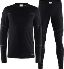 Craft Baselayer Set Thermoset Heren - Black/Granite - Maat S -Merkloos Winkel 1120x1200 1