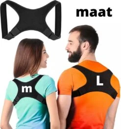 Postuur Corrector - Onmiddellijk Verlichting/verhelpen Van Rug, Schouder En Nek Klakten - Zichtbaar Verbeterde Houding - Verstelbaar Postuur Corrector - Unisex Postuur Corrector - S/M -Merkloos Winkel 1120x1200 16