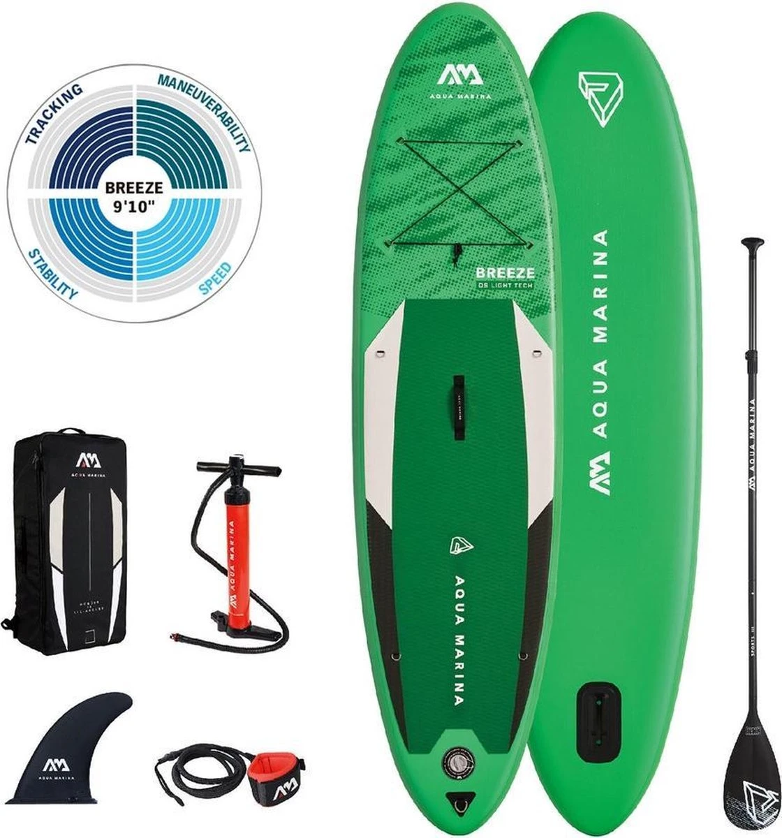 Aqua Marina Breeze Opblaasbaar SUP Board 2021 - 300 Cm 17 Aqua Marina Breeze Opblaasbaar SUP Board 2021 - 300 Cm - Afbeelding 15