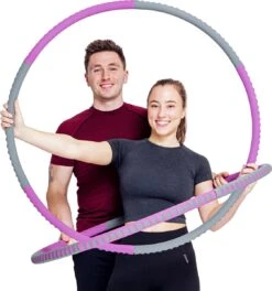 Fitness Hoelahoep - Cadeau - Sport Hoepel - Hoelahoep Volwassenen - Waist Trainer - Gym - Thuis - 1-4 KG/94 Cm+ Gratis Hoepeltas