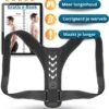 LEBELLE® Postuur Corrector Wit - Comfortabele Medische Verstelbare Houding Corrector - Houding Correctie - Rugcorrector - Boven Rugbrace - Schouderband - Schouderbrace - Schouders - Rug - Unisex - Onesize + E-Book -Merkloos Winkel 1123x1200 18