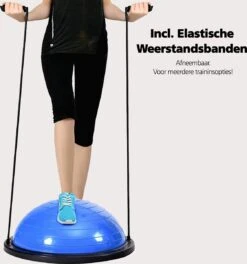 SWILIX ® Balanstrainer - Balance Board Met Weerstandsbanden - Balansbord Blauw 26 SWILIX ® Balanstrainer - Balance Board Met Weerstandsbanden - Balansbord Blauw -Merkloos Winkel 1123x1200 4