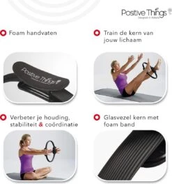 Positive Things Pilates Ring - Yoga Ring - Yoga Wiel - Hoogwaardige Fitness Ring -Merkloos Winkel 1123x1200 5