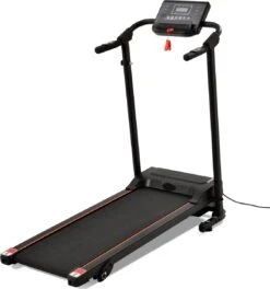 YJZQ Opvouwbare Loopband Voor Thuis - 1.5HP Elektrisch Gemotoriseerde Loopband Running Exercise Machine Met LCD-scherm -1-12KM / H - 12 Programma's Met Telefoonhouder Voor Home Gym Fitness Workout Jogging Walking-Black -Merkloos Winkel 1123x1200 9