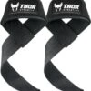 Thor Athletics - Lifting Straps Zwart - Krachttraining Accessoires - Powerlifting - Bodybuilding
