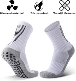 Dayshake Gripsokken Set Van 2 Paar - Maat 37-48 - Onesize - Voetbal Sokken - Grip Socks