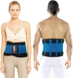 NAZROM® Rugbrace - Rugband Voor Onderrug - Rug & Houding Corrector Voor Onmiddellijke Rugondersteuning, Pijnverlichting En Draagcomfort - Postuur Corrector - M