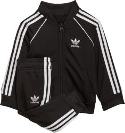 Adidas SST Trainingspak - Maat 74 - Unisex - Zwart/wit