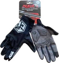 KGL Sim Racing Handschoenen / Karting Handschoenen - Large - Zwart -Merkloos Winkel 1128x1200 5
