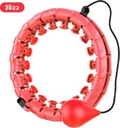 Merkloos Innovagoods Verstelbare Fitness Hoelahoep Met Gewicht - Hoelahoep Voor Volwassenen En Kinderen - Hula Hoop Fitness - Roze -Merkloos Winkel 1128x1200 9
