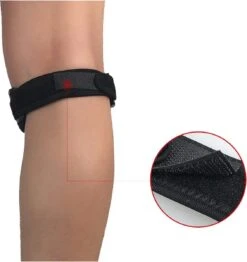 Knie Patella Band - Verstelbaar - Compressie Bandage - Brace - Strap - Kniesteun - Elastisch - Unisex - One Size -Merkloos Winkel 1131x1200 12