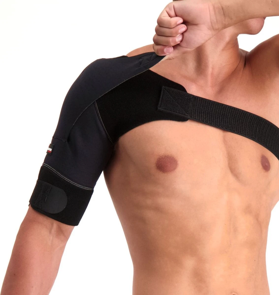 Gladiator Sports Premium Lichtgewicht Schouderbrace - Zwart - M 7 Gladiator Sports Premium Lichtgewicht Schouderbrace - Zwart - M - Afbeelding 5