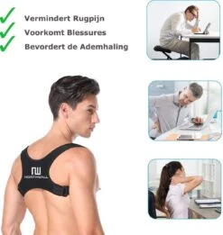 NORTHWALL® - Rugbrace Postuur Corrector - Rug Corrector - Houding Correctie - Rug Brace Tegen Rugklachten – Verstelbare Rugband 9 NORTHWALL® - Rugbrace Postuur Corrector - Rug Corrector - Houding Correctie - Rug Brace Tegen Rugklachten – Verstelbare Rugband -Merkloos Winkel 1135x1200 18