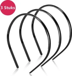 LIXIN Set 3 Stuks Haarbanden Kuntstof - Diadeem - Unisex Vrouwen En Mannen - Lichtgewicht - Hardlopen - Atletisch - Gym - Dans - Yoga - Haaraccessoires