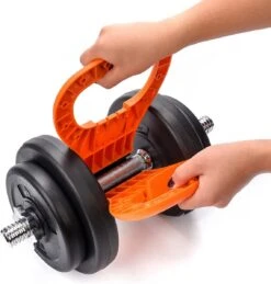 MJ Sports Premium Dumbbell To Kettlebell Grip - Dumbbell Naar Kettlebell Verstelbaar - Dumbbells - Kettlebells - Gewichten - Fitness - One Size - Oranje -Merkloos Winkel 1143x1200 12