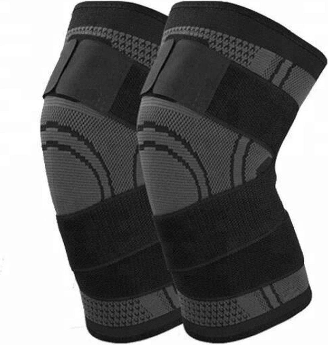 WG COMMERCE ® Compressie Knie Brace Met Straps - Knie Bandage - Knie Verband - Elastische Bandage - Band - Strap - Sleeve - Kousen - Warmers - Blessures - Sport Ondersteuning - Knee Support - Vrouwen - Mannen - Maat: Medium - 1 Stuk - Zwart 6 WG COMMERCE ® Compressie Knie Brace Met Straps - Knie Bandage - Knie Verband - Elastische Bandage - Band - Strap - Sleeve - Kousen - Warmers - Blessures - Sport Ondersteuning - Knee Support - Vrouwen - Mannen - Maat: Medium - 1 Stuk - Zwart - Afbeelding 4