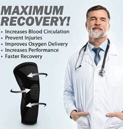 De Millennials Kniebrace 1 Pair (2 Stuks)- Maat XL (59-64cm)- Voor Dames En Heren- Orthopedische - Nuttig Bij Herstellen - ACL En Artritis- Bandage Knieën Voor Hardlopen - Wandelen- Joggen - Sport - Volleybal -Merkloos Winkel 1144x1200 1