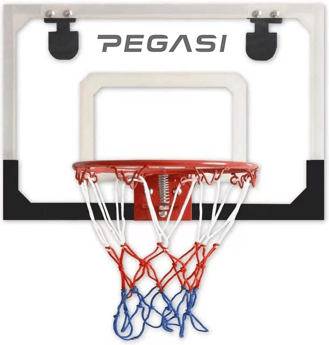 Pegasi Mini Basketbalbord Deur - 45x30cm - Inclusief Basketbalring, Bal En Pomp 6 Pegasi Mini Basketbalbord Deur - 45x30cm - Inclusief Basketbalring, Bal En Pomp - Afbeelding 4