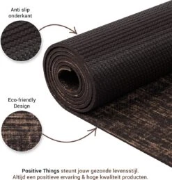 Yoga Mat Sportmat Fitnessmat Antislip Duurzaam Met Yoga Lessen - Bruin -Merkloos Winkel 1145x1200 20