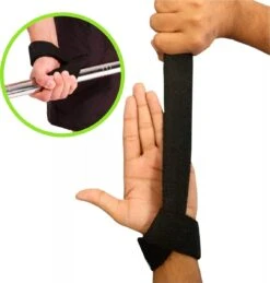 Flex Healthy Lifting Straps-Powerlifting- Fitness- Wrist Wraps- Straps- Lifting. Belt- Sporten- Blaren/Eelt Tegengaan- Grip- Kracht Training Accessories- Gym- Unisex- Bodybuilding- Verkocht Per Paar- Kleur: Zwart -Merkloos Winkel 1145x1200 23