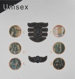 EMS-Elektrische Buikspieren, Armen En Benen Trainer - Unisex - Zwart -Merkloos Winkel 1146x1200 8