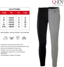 Zwart Thermobroek - Maat L - %49 Viscose - Thermo Legging - Thermo Onderbroek Lang Voor Heren -Merkloos Winkel 1148x1200 3