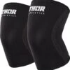 Thor Athletics - Knee Sleeves Zwart - 7MM - Krachttraining Accessoires - Powerlifting - Bodybuilding - Squat - Maat (XL)