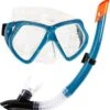 Atlantis Andros Combo - Snorkelset - Volwassenen - Petrol Blauw