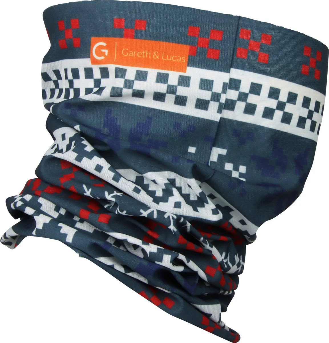 Gareth & Lucas Nekwarmer The Five - Unisex Ski Bandana - 100% Gerecycled Microvezel - Multifunctioneel 3 Gareth & Lucas Nekwarmer The Five - Unisex Ski Bandana - 100% Gerecycled Microvezel - Multifunctioneel