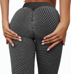MW® TikTok Legging - Sportlegging Dames High Waist - Legging Dames - Push Up Legging - Donkergrijs S -Merkloos Winkel 1153x1200 17