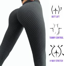 MW® TikTok Legging - Sportlegging Dames High Waist - Legging Dames - Push Up Legging - Donkergrijs M -Merkloos Winkel 1155x1200 26