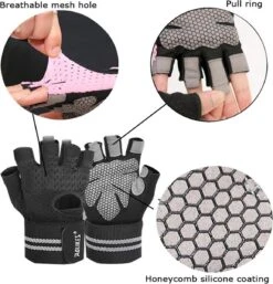Fitness Gloves - Maat L / XL - Fitness Handschoenen - Gewichthefhandschoenen - Sporthandschoenen - Fit Sport - Pols Brace -Merkloos Winkel 1155x1200 36