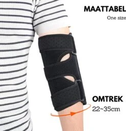 U Fit One 1 Stuk Elleboog Brace Voor Tennisarm - Bandage Ondersteuning - Steun Slijmbeursontsteking - Sportblessure - Tennisarm Brace - Zwart -Merkloos Winkel 1156x1200 19