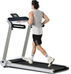 Merax Elektrische Loopband - Opvouwbaar - Inklapbaar Hardloopband - Professioneel - Fitness Hometrainer - Zilver Met Zwart -Merkloos Winkel 1157x1200 12