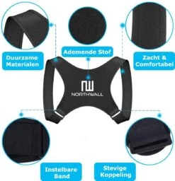 NORTHWALL® - Rugbrace Postuur Corrector - Rug Corrector - Houding Correctie - Rug Brace Tegen Rugklachten – Verstelbare Rugband 13 NORTHWALL® - Rugbrace Postuur Corrector - Rug Corrector - Houding Correctie - Rug Brace Tegen Rugklachten – Verstelbare Rugband -Merkloos Winkel 1158x1200 17