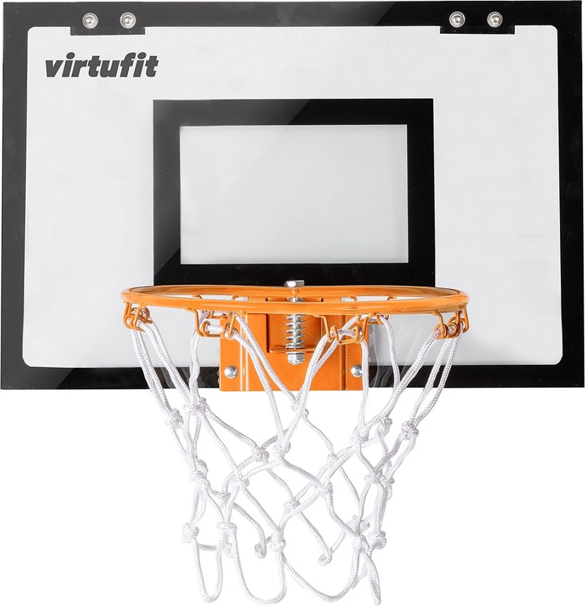 VirtuFit Pro Mini Basketbalbord - Mini Hoop - Met 2 Ballen En Pomp - Basketbalring - Zwart 9 VirtuFit Pro Mini Basketbalbord - Mini Hoop - Met 2 Ballen En Pomp - Basketbalring - Zwart - Afbeelding 7