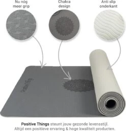 Yoga Mat Sportmat Fitnessmat Antislip Duurzaam Met Yoga Lessen - Grijs 22 Yoga Mat Sportmat Fitnessmat Antislip Duurzaam Met Yoga Lessen - Grijs -Merkloos Winkel 1159x1200 15